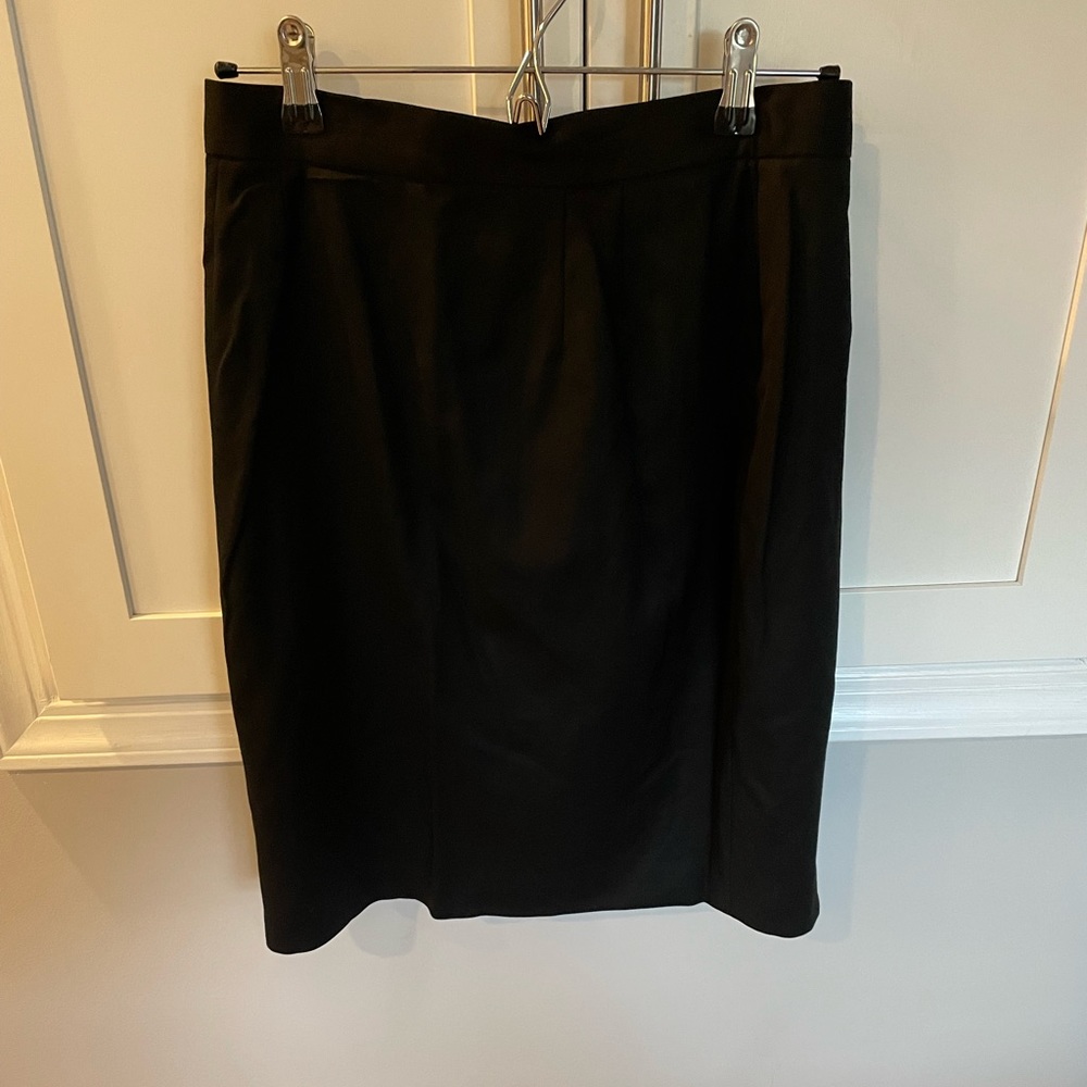 Vintage 90s Anne Klein black pencil skirt